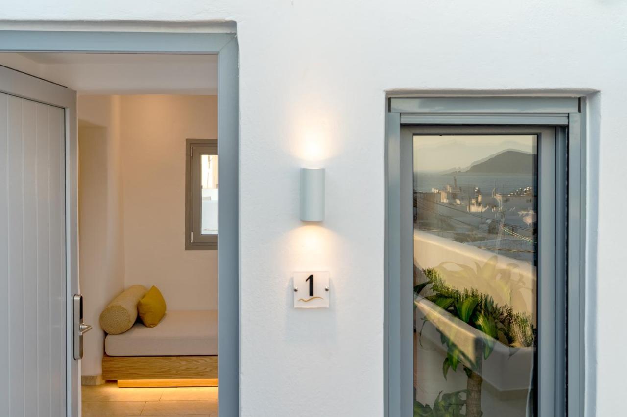 Enalios Sunset Suites Naxos City Bagian luar foto