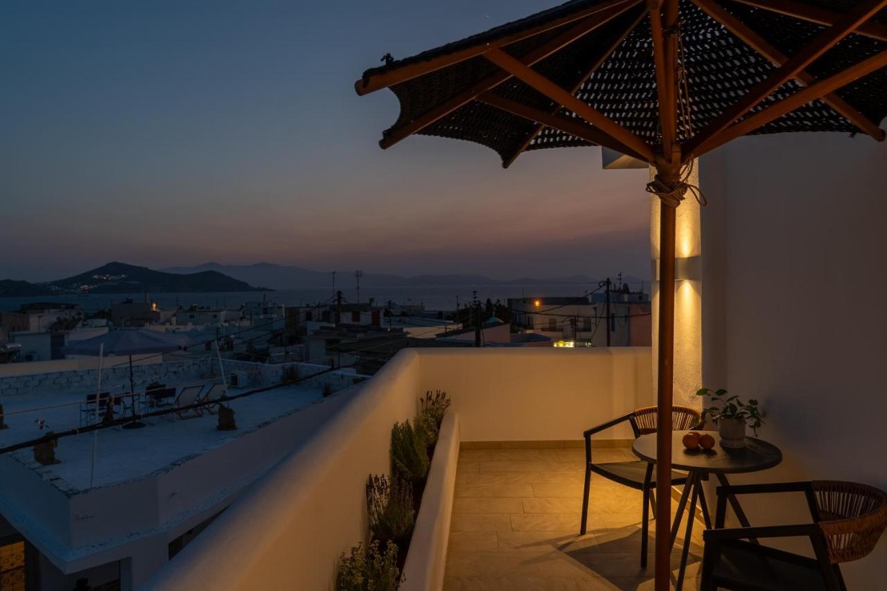 Enalios Sunset Suites Naxos City Bagian luar foto