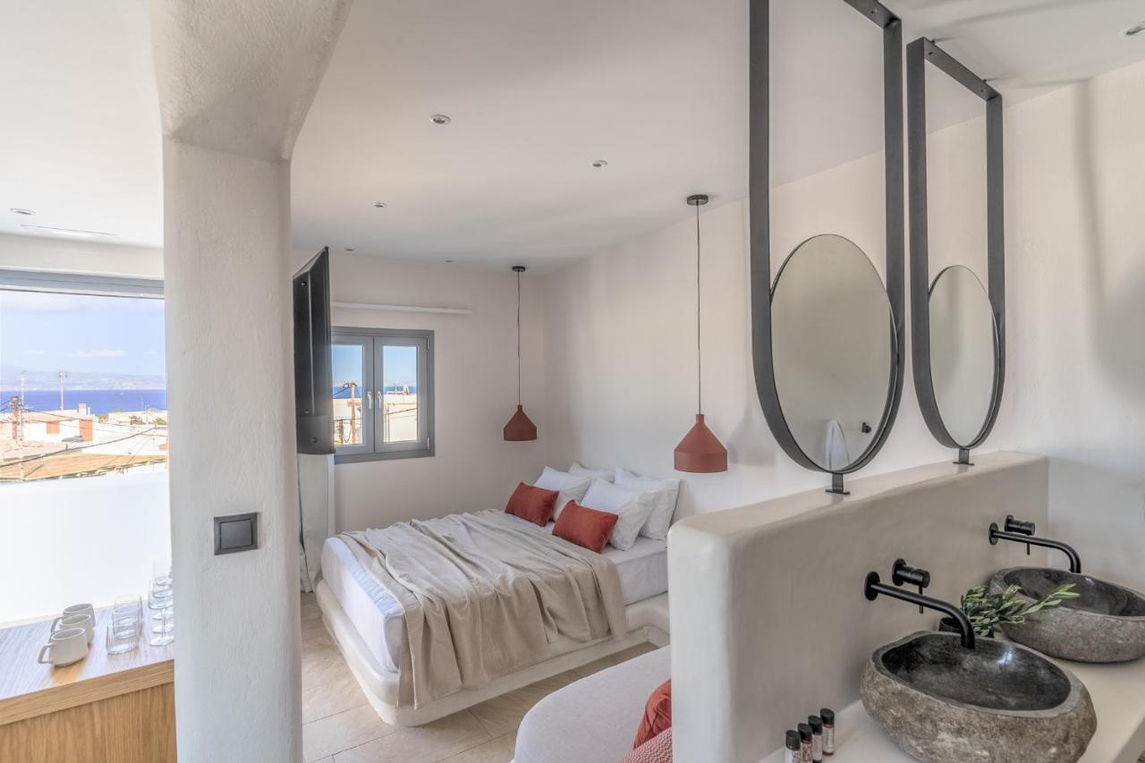 Enalios Sunset Suites Naxos City Bagian luar foto