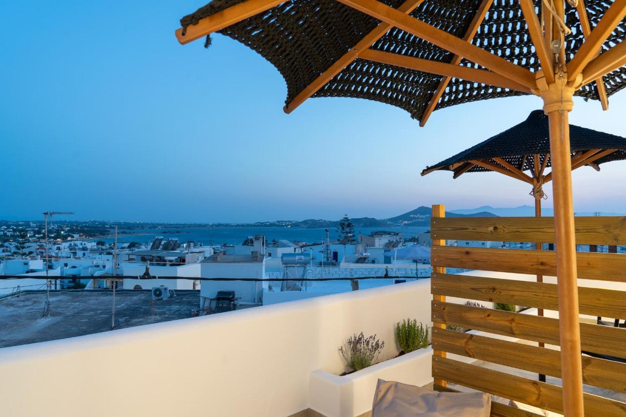 Enalios Sunset Suites Naxos City Bagian luar foto