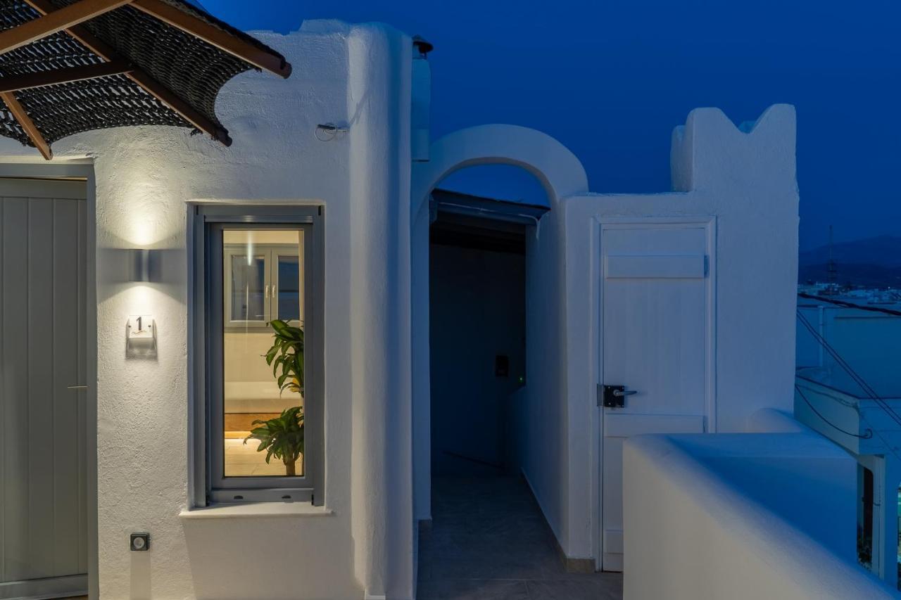 Enalios Sunset Suites Naxos City Bagian luar foto